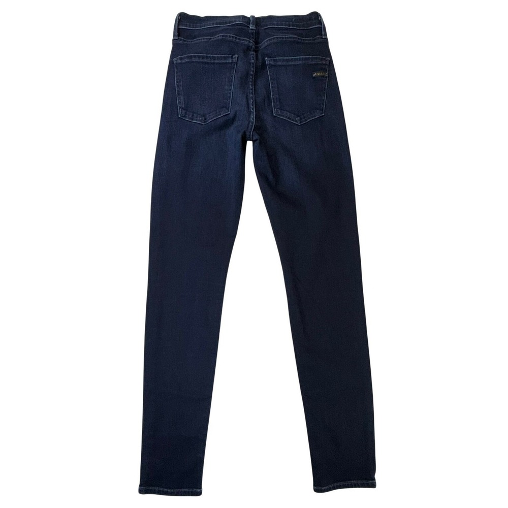 Agolde‎ Sophie High Rise Skinny Jeans Dark Indigo Blue Size 28 Made in USA - Picture 2 of 10